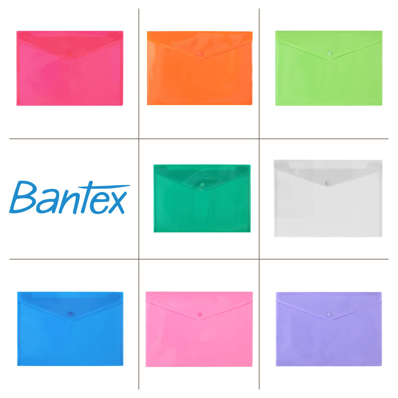 BANTEX ENVELOPE SNAP BUTTON – PP FLAT