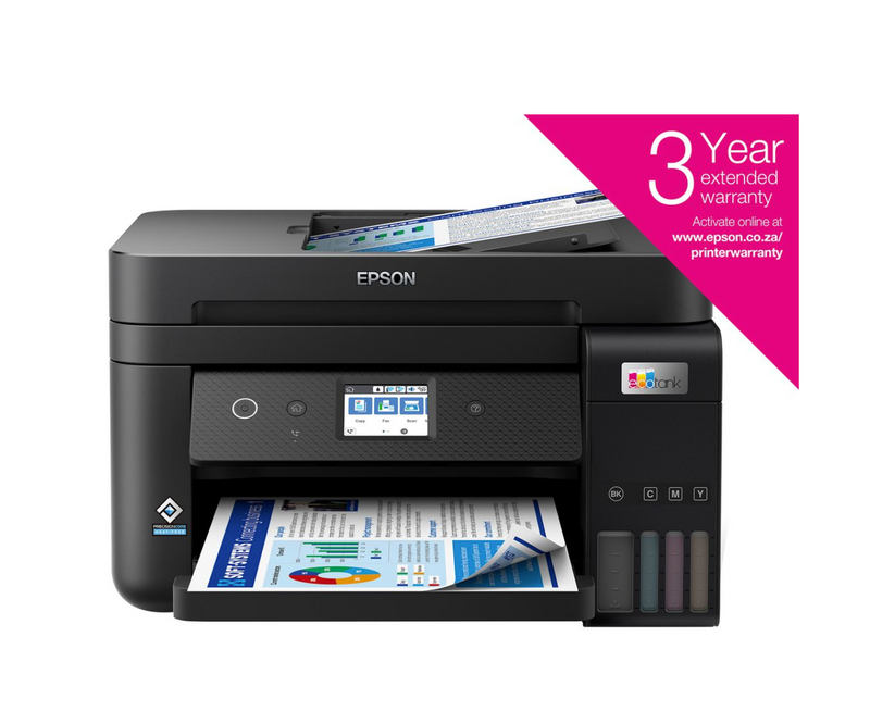 Epson L6290 EcoTank,A4,4IN1,WI-FI,ADF,Double sided Printing Printer