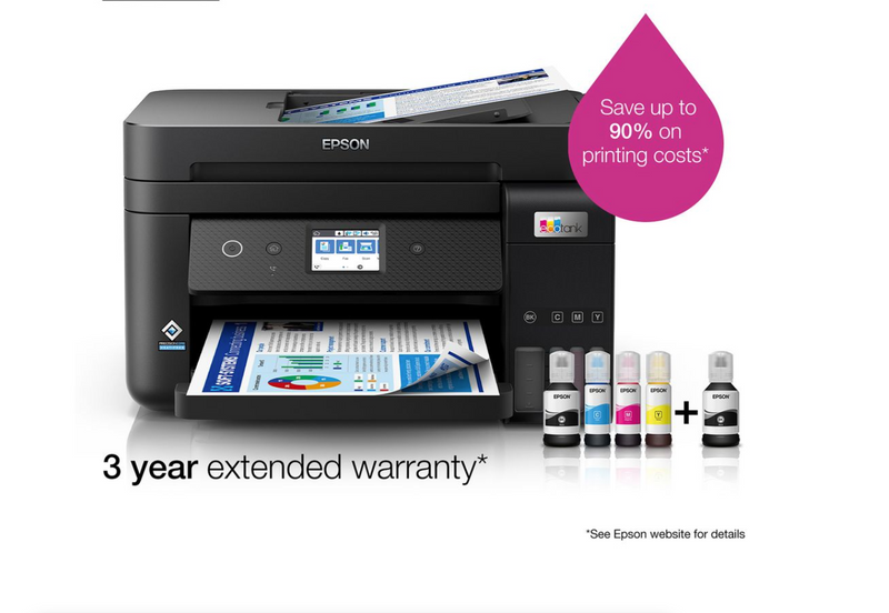 Epson L6290 EcoTank,A4,4IN1,WI-FI,ADF,Double sided Printing Printer