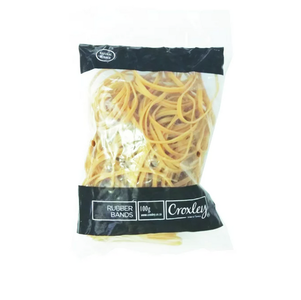 CROXLEY 75% Crepe Rubber Bands LW Bag 100g