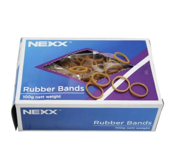 NEXX RUBBER BANDS 100G NO.10 BOX (30MMX 1.5W)