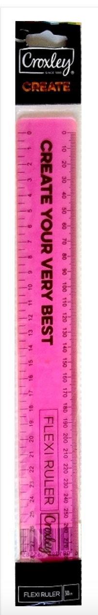 CROXLEY CREATE Flexi Ruler 30cm