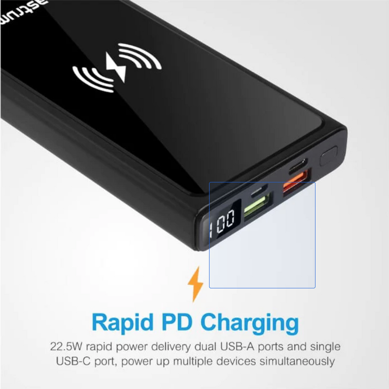 ASTRUM - PB640 10000 mAh PD Wireless Charger + Power Bank