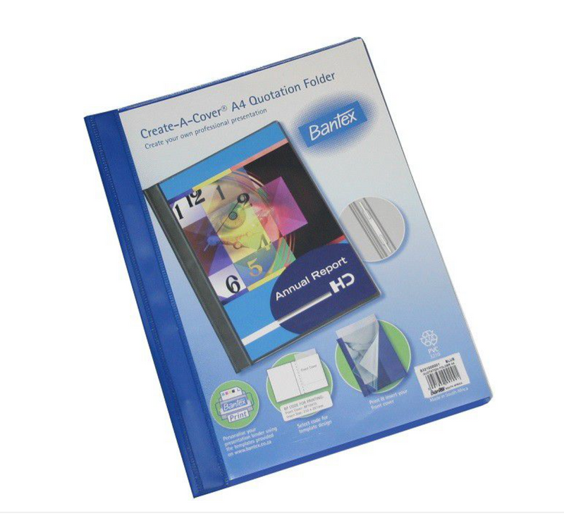 BANTEX QUOTATION FOLDER CREATE-A-COVER