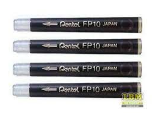 PENTEL POCKET BRUSH PEN REFILLS (4PK)