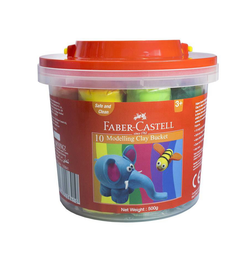 Faber Castell Modelling Clay 500GMS 10'S Bucket