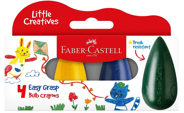 Faber Castell Little Creatives Easy Grasp Crayons Set of 4