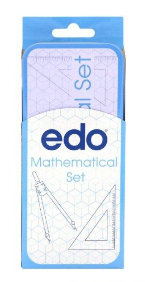 MARLIN EDO MATH SET 9PCE IN METAL CONTAINER