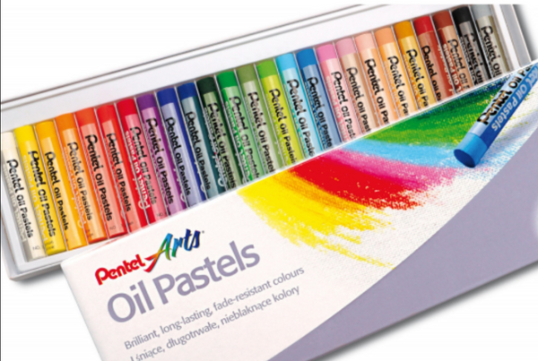 PENTEL OIL PASTELS 25 COLOUR