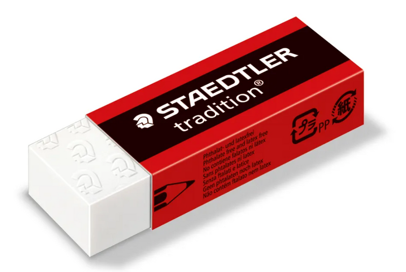 STAEDTLER ERASER TRADITION  - LARGE