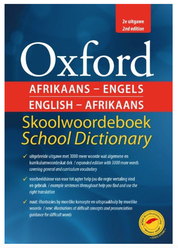 OXFORD AFRIKAANS/ENGELS DICTONARY 2nd EDITION