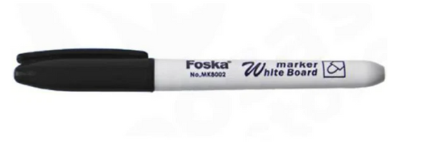 FOSKA WHITEBOARD MARKER SLIM BLACK