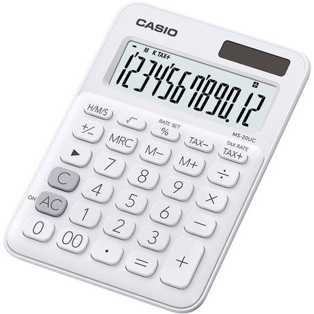 CASIO MS-20UC Mini Desktop Calculator