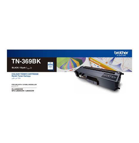 Brother TN369BK  Original Black Toner Cartridge MFC-L8850CDW