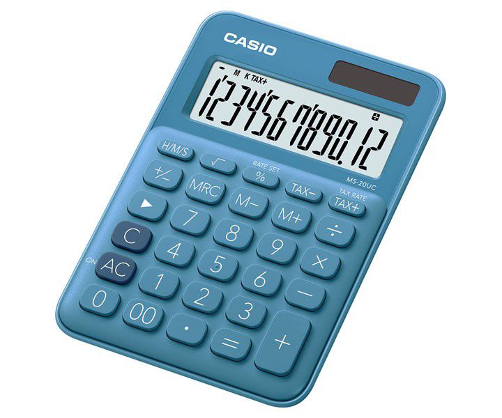 CASIO MS-20UC Mini Desktop Calculator