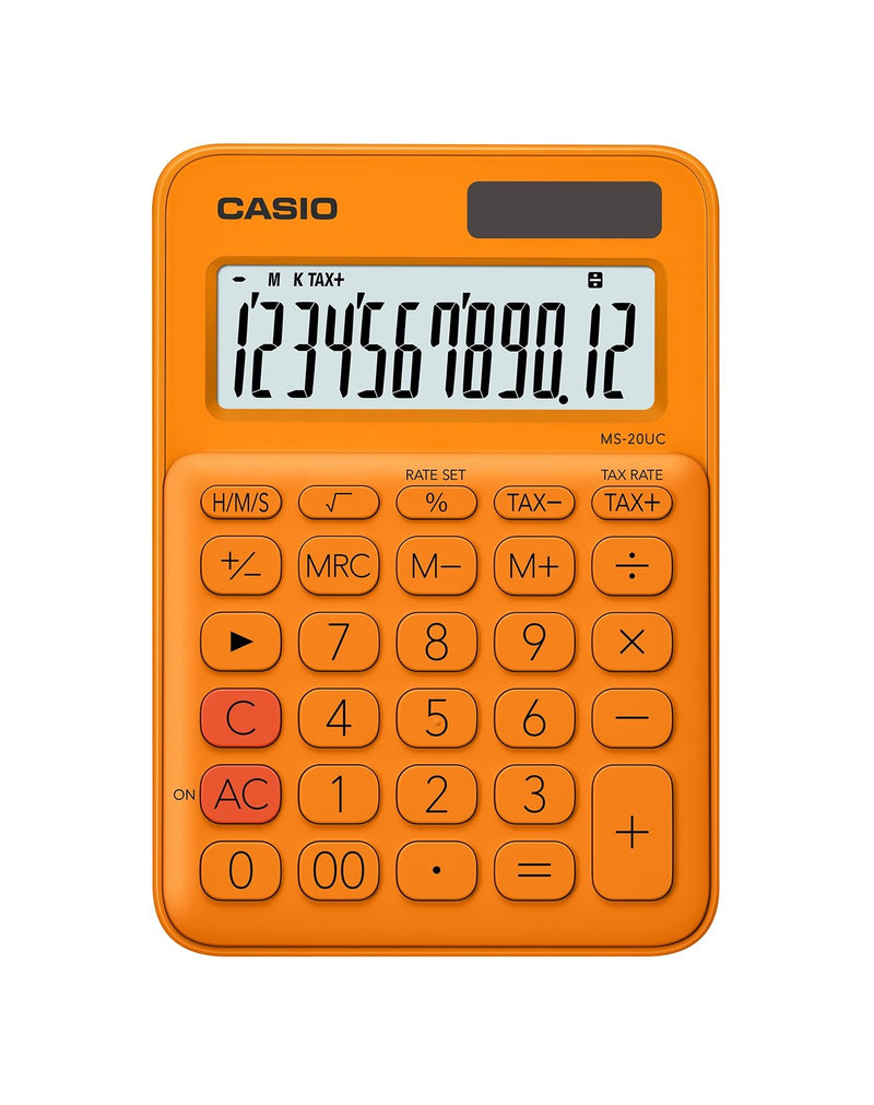 CASIO MS-20UC Mini Desktop Calculator