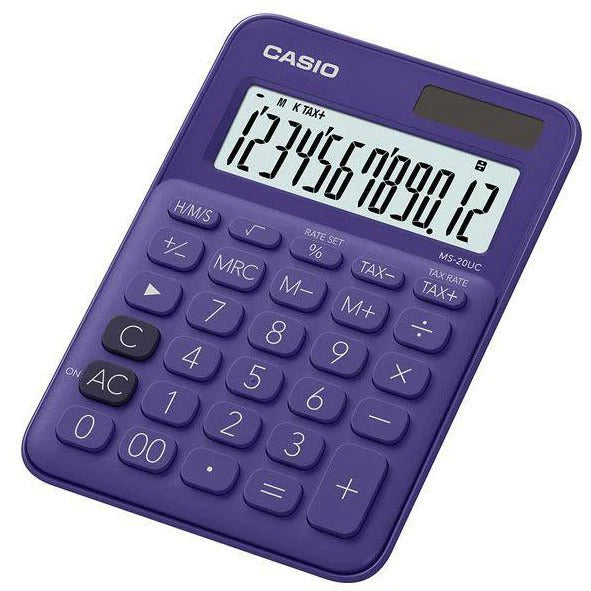 CASIO MS-20UC Mini Desktop Calculator