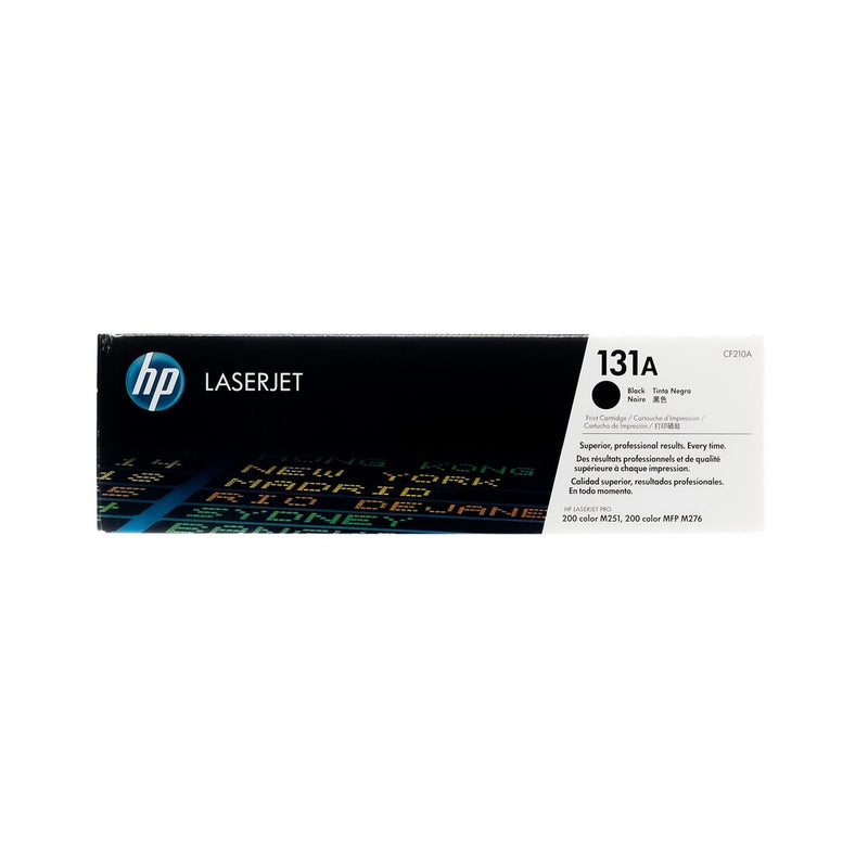 HP 131A Black Toner Cartridge 1,520 Pages Original CF210A Single-pack