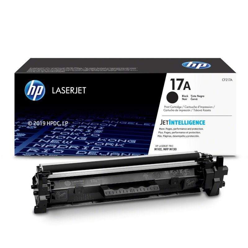 HP 17A Black Toner Cartridge 1,600 Pages Original CF217A Single-pack