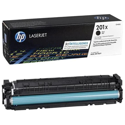 HP 201X Black High Yield Toner Cartridge 2,800 Pages Original CF400X Single-pack