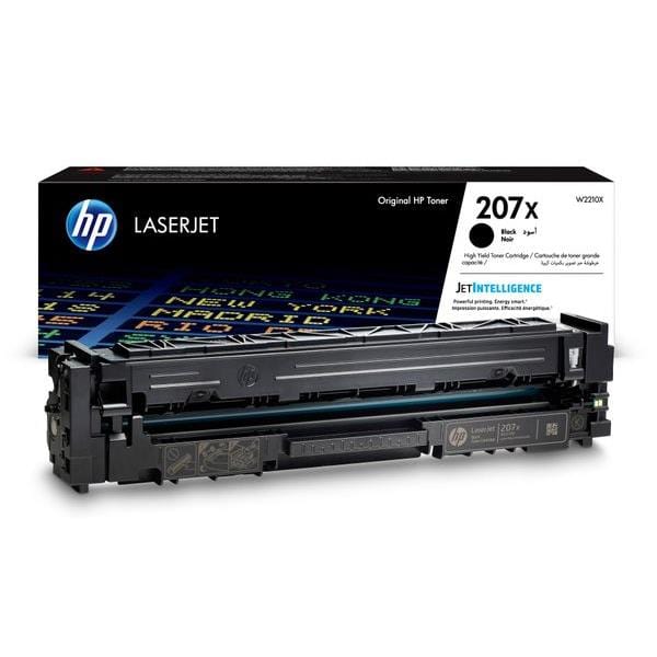 HP 207X Black Toner Cartridge 3,150 Pages Original W2210X Single-pack