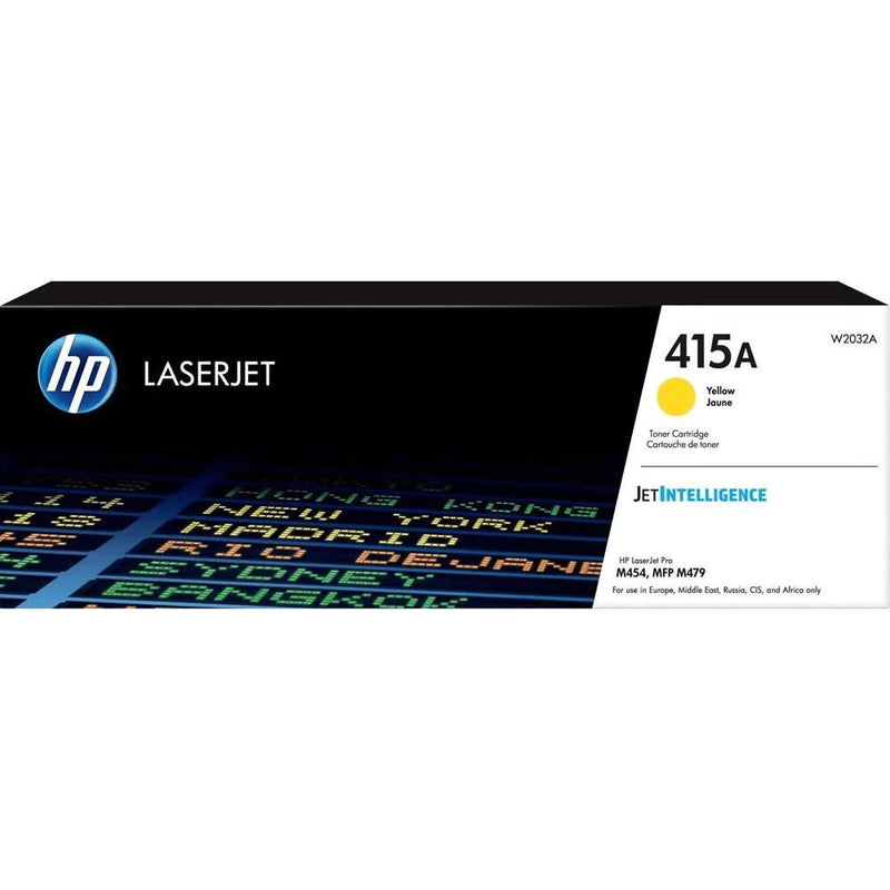 HP 415A Yellow Toner Cartridge 2,101 Pages Original W2032A Single-pack