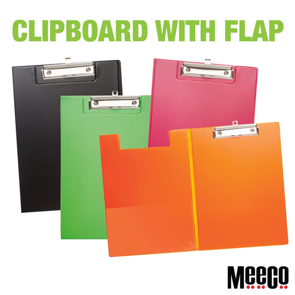 Meeco A4 Clipboard with Flap