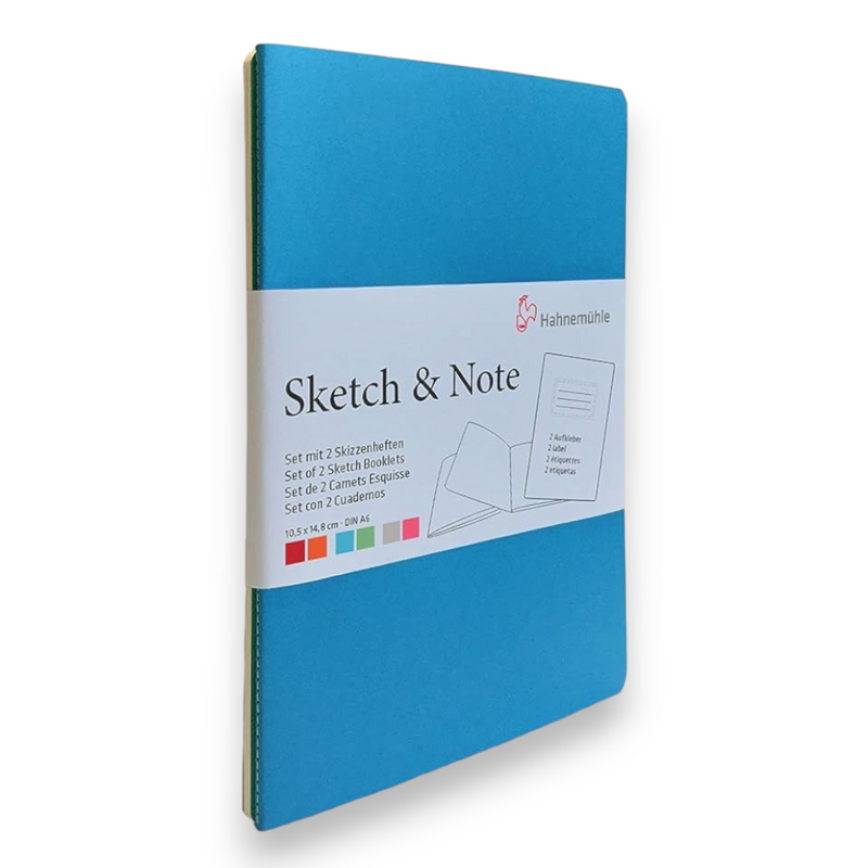 Hahnemuhle Sketch & Note Twin Pack A6 125g 40pp