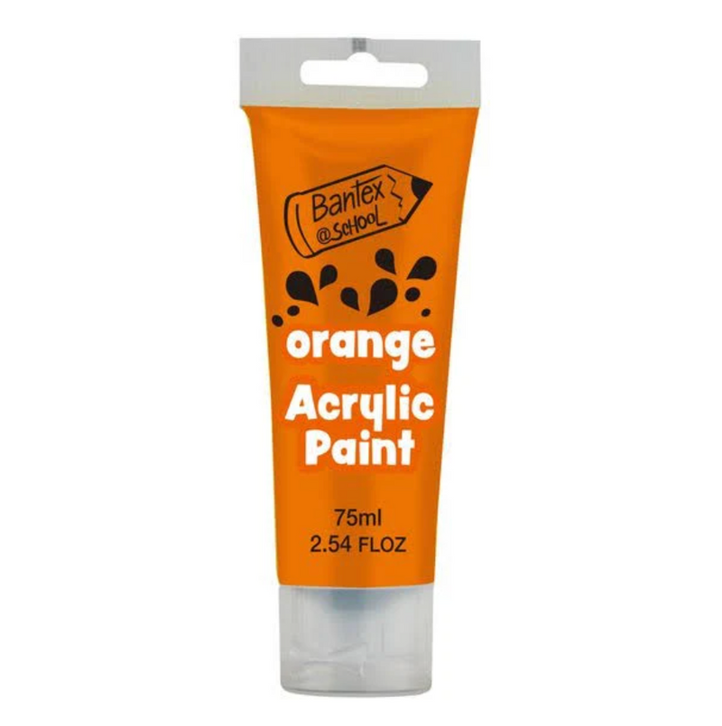 BANTEX ACRYLIC PAINT 75ML ASSORTED COLOURS