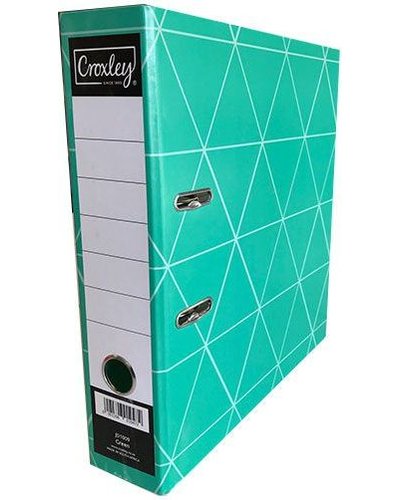 Croxley JD1009 Lever Arch File A4 70mm - GREEN