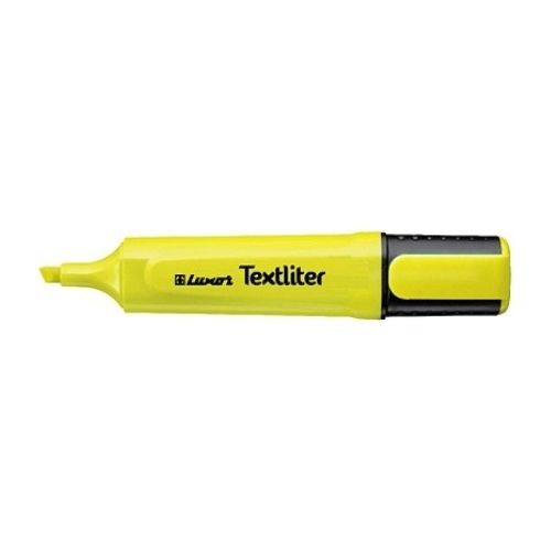 Luxor Textliter Highlighters - YELLOW